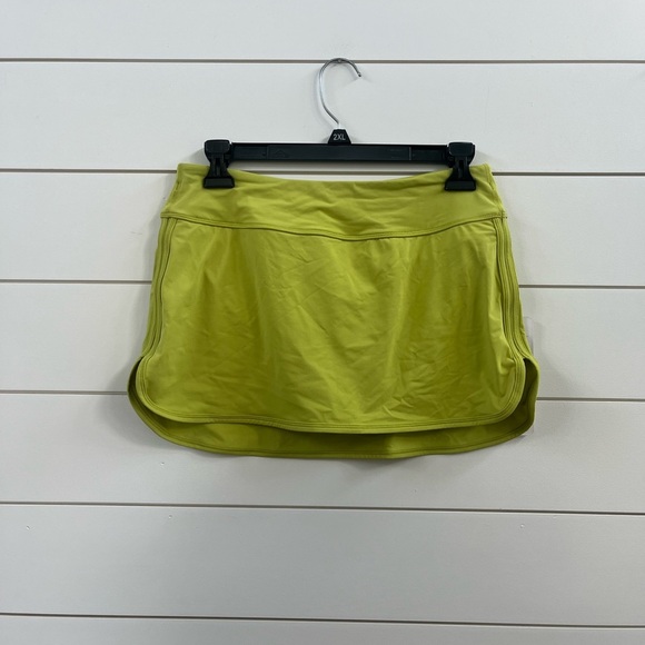CRZ YOGA Lime Green Swim Skirt - Picture 1 of 6